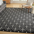 Nourison Home Nourison Essentials Black Ivory 8' x 10' Area Rug - Easy Clean, Non Shedding, Bed Room, Living Room, Dining Room, Kitchen (8' x 10')