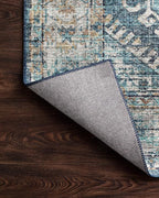 Loloi II Skye Collection SKY-03 Denim/Natural 3'-6" x 5'-6" Accent Rug