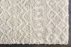 Livabliss Hapsburg Moroccan Shag Runner Area Rug,2'7" x 10',Beige