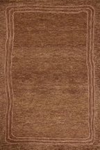 Loloi Leanne Ford Craven Collection CVN-02 Spice/Rose 2'-3" x 3'-9" Accent Rug Geometrical, Patterned, Neutral, Entryway, Mudroom, Bathroom, and Kitchen