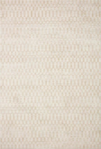 Loloi Kamala Collection KAM-05 Ivory/Natural 2'-7" x 8'-0" Runner Rug
