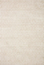 Loloi Kamala Collection KAM-05 Ivory/Natural 5'-3" x 7'-9" Area Rug