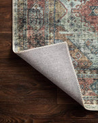 Loloi II Skye Collection SKY-06 Apricot/Mist 2'-6" x 7'-6" Runner Rug