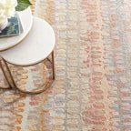 Dash and Albert Paint Chip Wool Area Rug - 5' x 8' Stone Graphic Hand Micro Hooked Accent Rug - Durable, High Traffic Areas Hallway, Living Room, Stairs