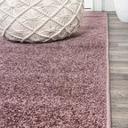JONATHAN Y Haze Solid Low-Pile Light Purple Indoor Area Rug 9x12, Coastal,Bohemian,Minimalist,Classic, Easy-Cleaning for Living Room,Bedroom,Kitchen,Pet Friendly,Non-Shedding (SEU100R-9)