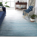 SAFAVIEH Area Rug 9x12 - Adirondack Collection - Large - Aqua & Ivory, Modern Ombre Design, Non Shedding & Easy to Clean, Ideal for Living Room, Bedroom, Office, Dining Space (ADR113J)