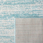 SAFAVIEH Area Rug 3x5 - Adirondack Collection - Aqua & Ivory, Modern Ombre Design, Non Shedding & Easy to Clean, Ideal for Living Room, Bedroom, Office, Dining Space (ADR113J)