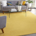 Nourison Home Nourison Essentials Yellow 8' x 10' Area Rug - Easy Clean, Non Shedding, Bed Room, Living Room, Dining Room, Kitchen (8' x 10')