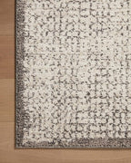 Loloi Darby Collection DAR-04 Ivory/Stone 5'-3" x 7'-6" Area Rug
