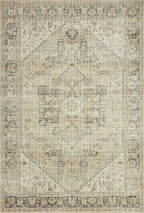 Loloi Skye Collection SKY-13 Natural/Sand 8'-0" x 8'-0" Round Area Rug