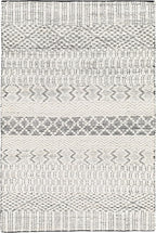 Mark&Day Area Rugs, 9x12 Greensburg Global Cream Area Rug, Cream Grey Carpet for Living Room, Bedroom or Kitchen (8'10" x 12')