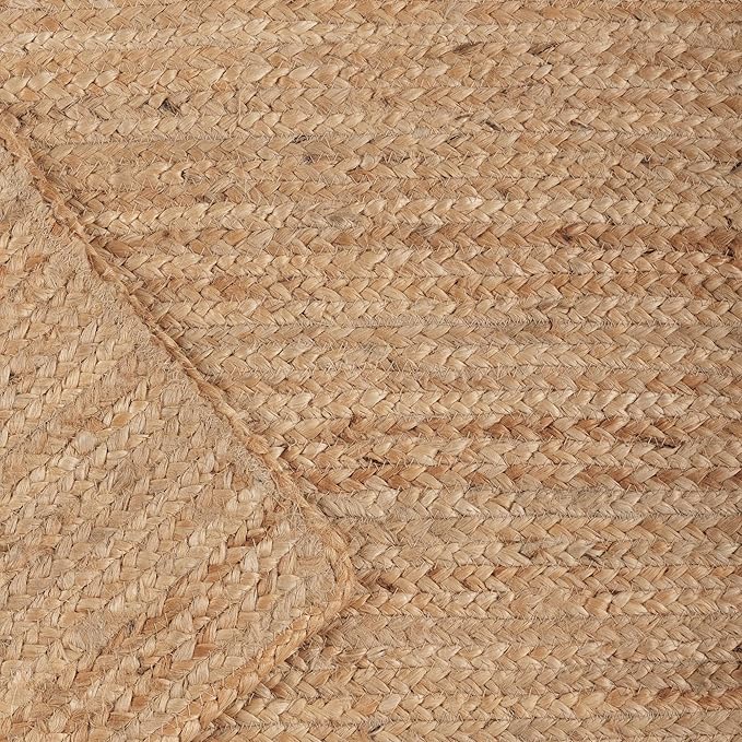 REDEARTH · Rectangular Area Rug - 2'x3' Braided Natural Jute - Artisan Made Boho Jute Rugs for Bedroom - Kitchen - Living Room - Farmhouse - Aesthetic Home Decor- Handmade Vintage Décor, Set of 2