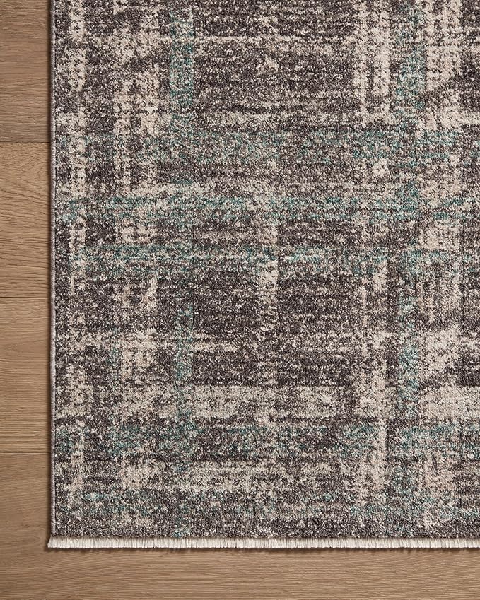 Loloi Angela Rose Ember Collection EMB-08 Espresso/Multi 2'-7" x 7'-6" Runner Rug