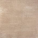 Eyely UES100G-7SQ Supersoft Haze Solid Low-Pile Indoor Area Rug, Coastal, Bohemian, Minimalist, Classic, Casual for Bedroom,Kitchen,Living Room,Non Shedding,Easy-Washing, Beige, 7' Square