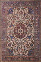 Loloi Loren Collection LQ-11 Sand/Multi 2'-3" x 3'-9" Accent Rug