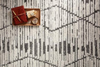 Loloi Kamala Collection KAM-02 Charcoal/Dove 7'-10" x 10' Area Rug