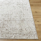 Livabliss x Our PNW Home Cascade Minimalist Area Rug, 6'7" x 9', Brown