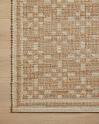 Loloi Chris Loves Julia Judy Collection JUD-07 Natural/Ivory 5'-0" x 7'-6" Area Rug