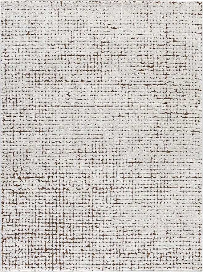 Livabliss x Our PNW Home Cascade Minimalist Area Rug, 2'7" x 7'3", Brown