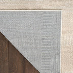 Nourison Nordic Taupe 8' x 10' Scandinavian Area Rug - Easy Cleaning, Non Shedding, Bed Room, Living Room, Dining Room, Kitchen (8' x 10')