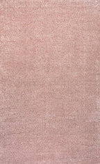 JONATHAN Y Haze Solid Low-Pile Pink Indoor Area Rug 8x10, Coastal,Bohemian,Minimalist,Classic, Easy-Cleaning for Living Room,Bedroom,Kitchen,Pet Friendly,Non-Shedding (SEU100P-8)