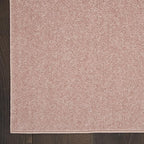 Nourison Home Nourison Essentials Pink 2'2" x 20' Area Rug - Easy Clean, Non Shedding, Bed Room, Living Room, Dining Room, Kitchen (20' Runner)