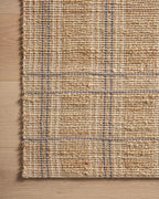 Loloi Chris Loves Julia Judy Collection JUD-02 Natural/Stone 3'-6" x 5'-6" Accent Rug