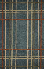 Loloi Magnolia Home by Joanna Gaines Waylon Collection WAY-01 Denim/Multi 5'-0" x 7'-6" Area Rug