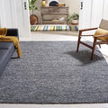 Safavieh Area Rug 11x15 - Natura Collection - Large - Dark Grey, Handmade Wool Blend, Textured Design, Ideal for Living Room, Bedroom, Dining Space (NAT620H)