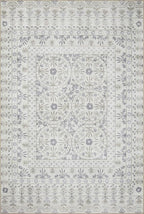 Loloi Rifle Paper Co. Maison Collection MAO-03 Rosette Ivory 5'-0" x 7'-6", .19" Pile Height, Area Rug