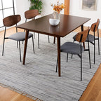 SAFAVIEH Rag Rug Collection Area Rug - 10' x 14', Grey, Handmade Boho Stripe Cotton, Ideal for High Traffic Areas in Living Room, Bedroom (RAR121A)