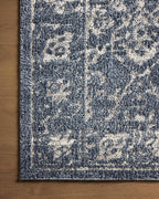 Loloi Magnolia Home by Joanna Gaines Gigi Collection GIG-02 Navy/Stone 2'-7" x 4' Accent Rug