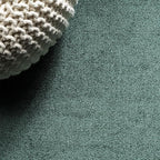 JONATHAN Y Haze Solid Low-Pile Emerald Indoor Area Rug 9x12, Coastal,Bohemian,Minimalist,Classic, Easy-Cleaning for Living Room,Bedroom,Kitchen,Pet Friendly,Non-Shedding (SEU100L-9)