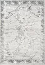 GLORY RUGS Area Rugs Marble 5x7 Cream Gray Carpet Modern Abstract Rug Living Room Dining Bedroom Rug
