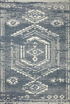 Loloi Magnolia Home by Joanna Gaines Gigi Collection GIG-03 Denim/Ivory 9'-2" x 13' Area Rug