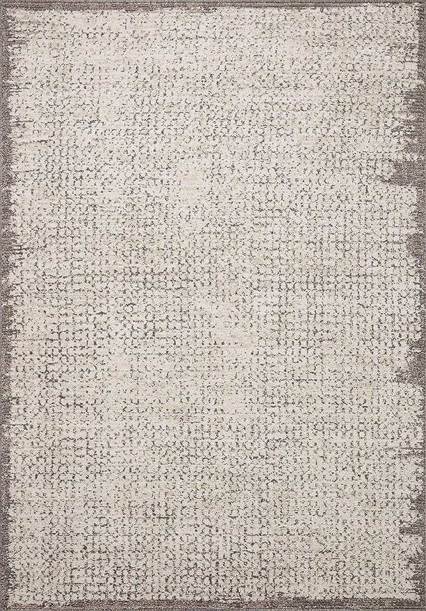 Loloi Darby Collection DAR-04 Ivory/Stone 2'-7" x 12'-0" Runner Rug