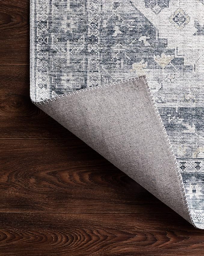 Loloi Skye Collection SKY-02 Silver/Grey 2'-6" x 10'-0" Runner Rug