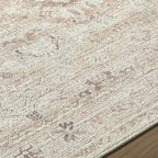 Hauteloom Nakia Living Room, Bedroom Area Rug - Traditional - Beige, Taupe, Ivory - 7'9" x 10'