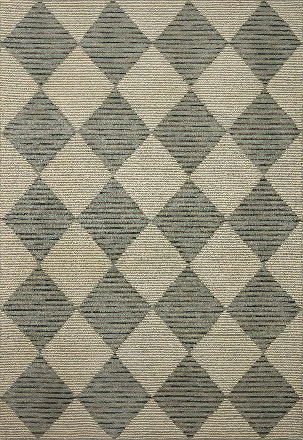 Loloi Chris Loves Julia Francis Collection FRA-01 Spa/Granite 5'-0" x 7'-6" Area Rug