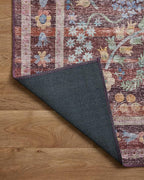 Loloi Rifle Paper Co. Maison Collection MAO-06 Red 3'-9" x 5'-6", .19" Pile Height, Accent Rug