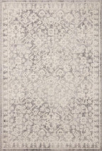 Loloi Magnolia Home by Joanna Gaines Gigi Collection GIG-01 Grey/Ivory 2'-7" x 10'-0" Runner Rug