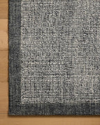 Loloi Magnolia Home by Joanna Gaines Henley Collection HNY-01 Ivory/Charcoal 3'-6" x 5'-6" Accent Rug