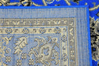 Unique Loom Sialk Hill Collection Area Rug - Washington (5' 3" x 8' Rectangle Dark Blue/Black)