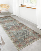 Loloi II Skye Collection SKY-06 Apricot/Mist 5'-0" x 7'-6" Area Rug