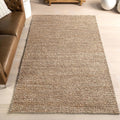 Nuloom Penelope Tan, 9'6" x 13'6", Hand-Braided, Wool & Cotton, Soft and Textured, High Traffic, Stain Resistant, Easy Clean, Durable Area Rug for Bedroom, Living Room, Dining, Foyer, Entryway