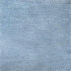 Eyely UES100F-9SQ Supersoft Haze Solid Low-Pile Indoor Area Rug, Coastal, Bohemian, Minimalist, Classic, Casual for Bedroom,Kitchen,Living Room,Non Shedding,Easy-Washing, Blue, 9' Square