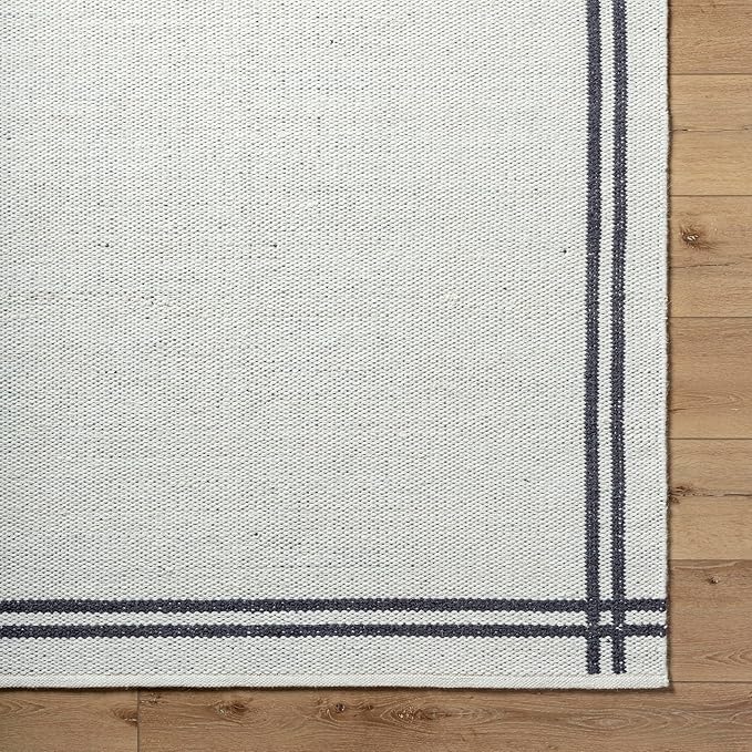 Mark&Day Wool Rugs, 4x6 Janmichael Cottage Off-White Area Rug, White Carpet for Living Room, Bedroom or Kitchen (3'6" x 5'6")
