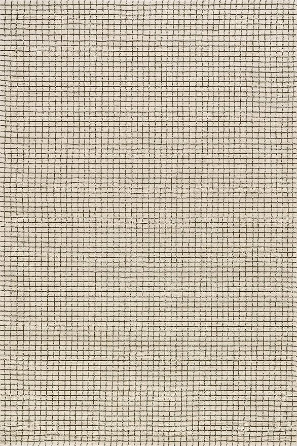 Rugs USA Melrose Green/Ivory, 3' x 5', Handmade, Wool & Cotton, Soft and Cozy, High Traffic, Stain Resistant, Easy Clean, Durable Area Rug for Bedroom, Living Room, Dining Space, Den, Entryway