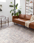 Loloi II Skye Collection SKY-01 Grey/Apricot 5'-0" x 7'-6" Area Rug