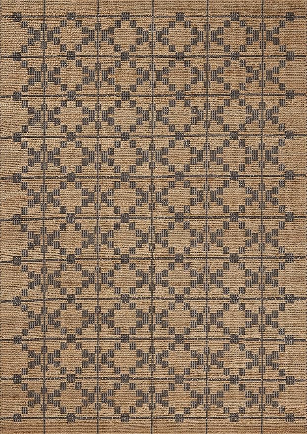 Loloi Chris Loves Julia Judy Collection JUD-05 Natural/Graphite 2'-3" x 3'-9" Accent Rug